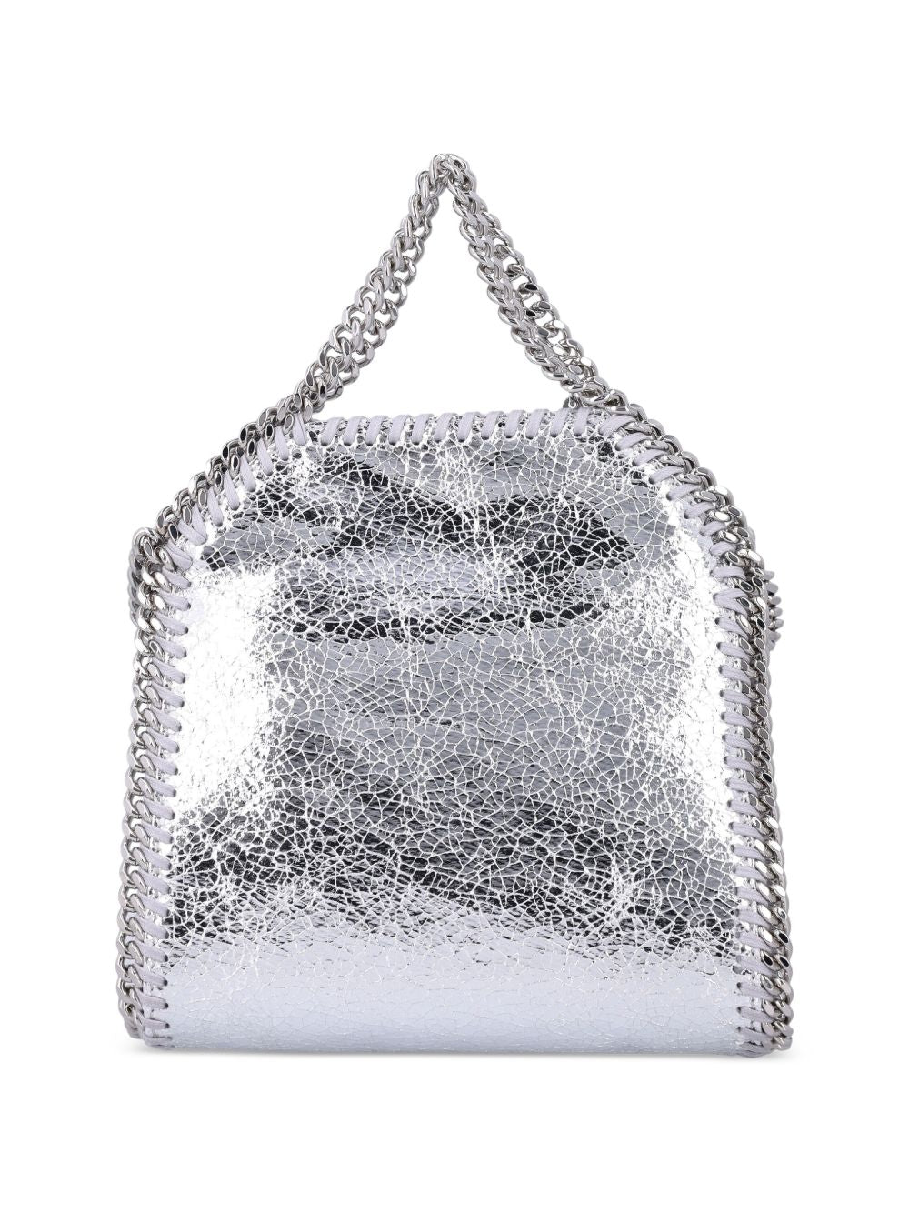 Stella McCartney 391698 borsa a mano argento