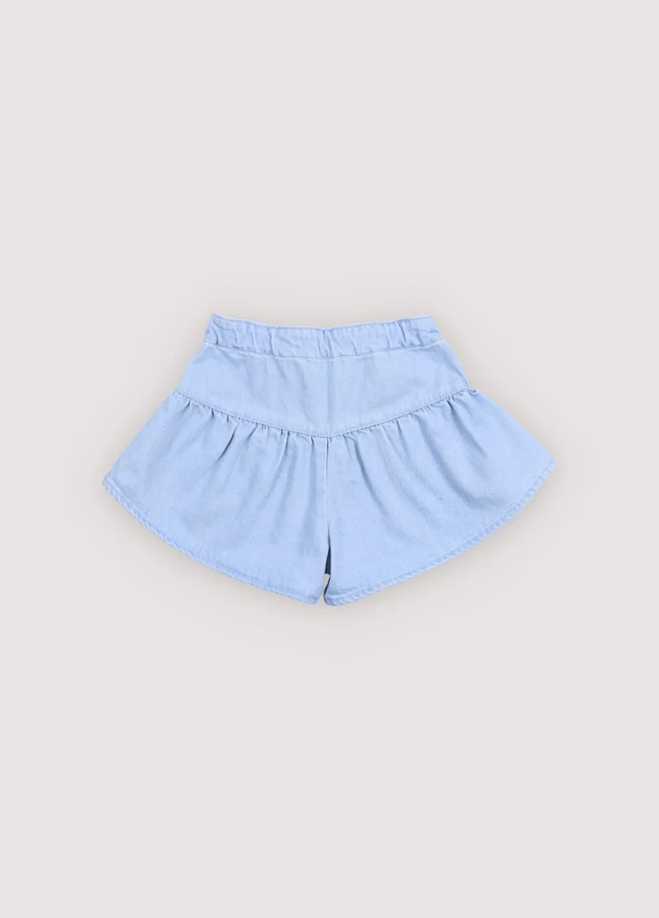 The New Society Bellis shorts bimba 6 anni denim chiaro