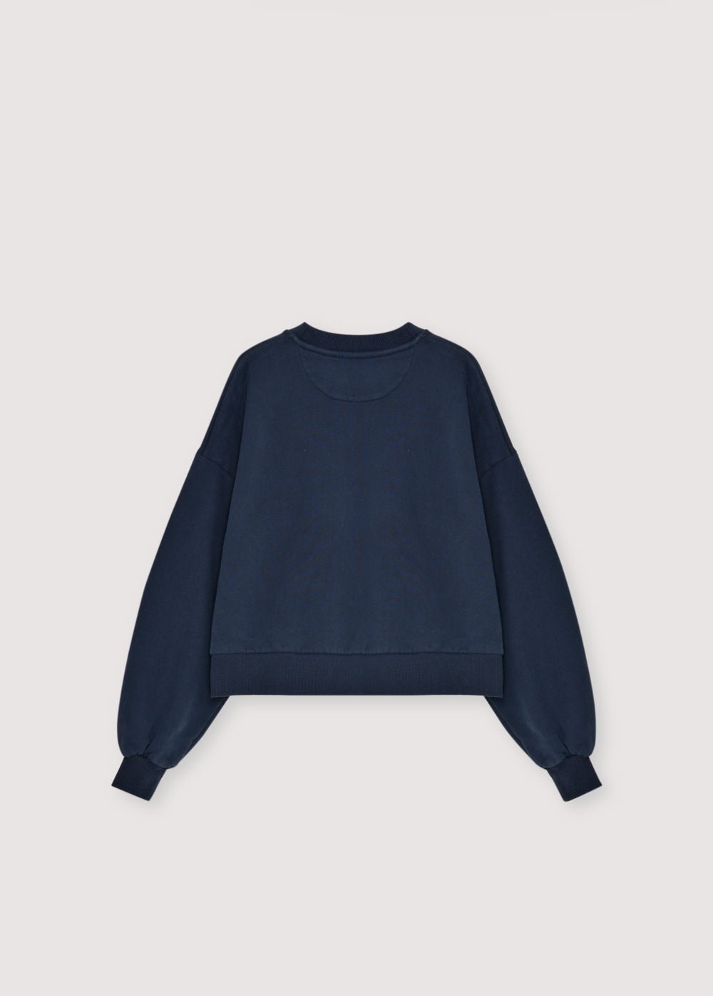 The New Society Eva felpa ragazza Infinite Navy cotone