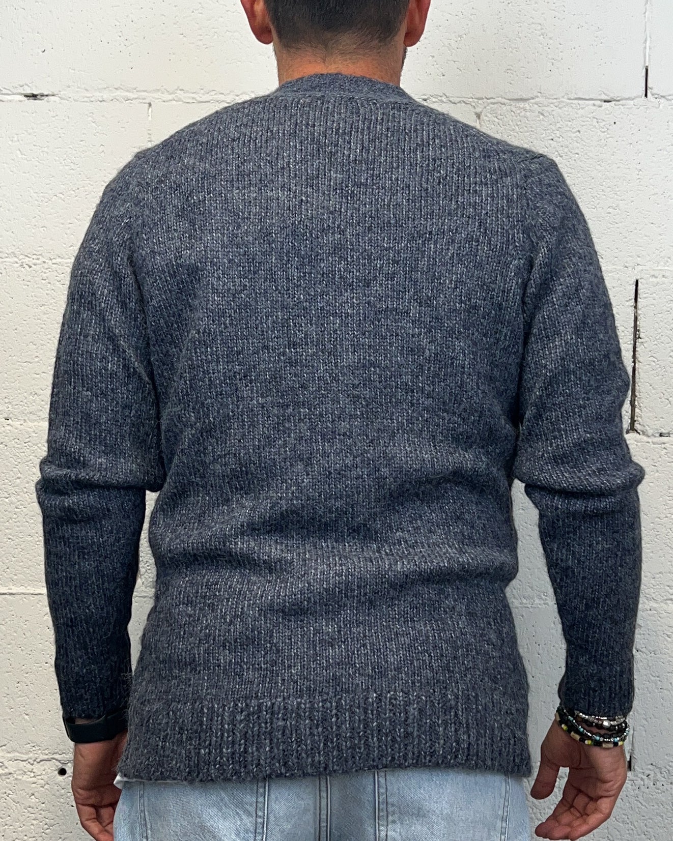ONLYONE OVER-D Tasche Toppa cardigan blu M
