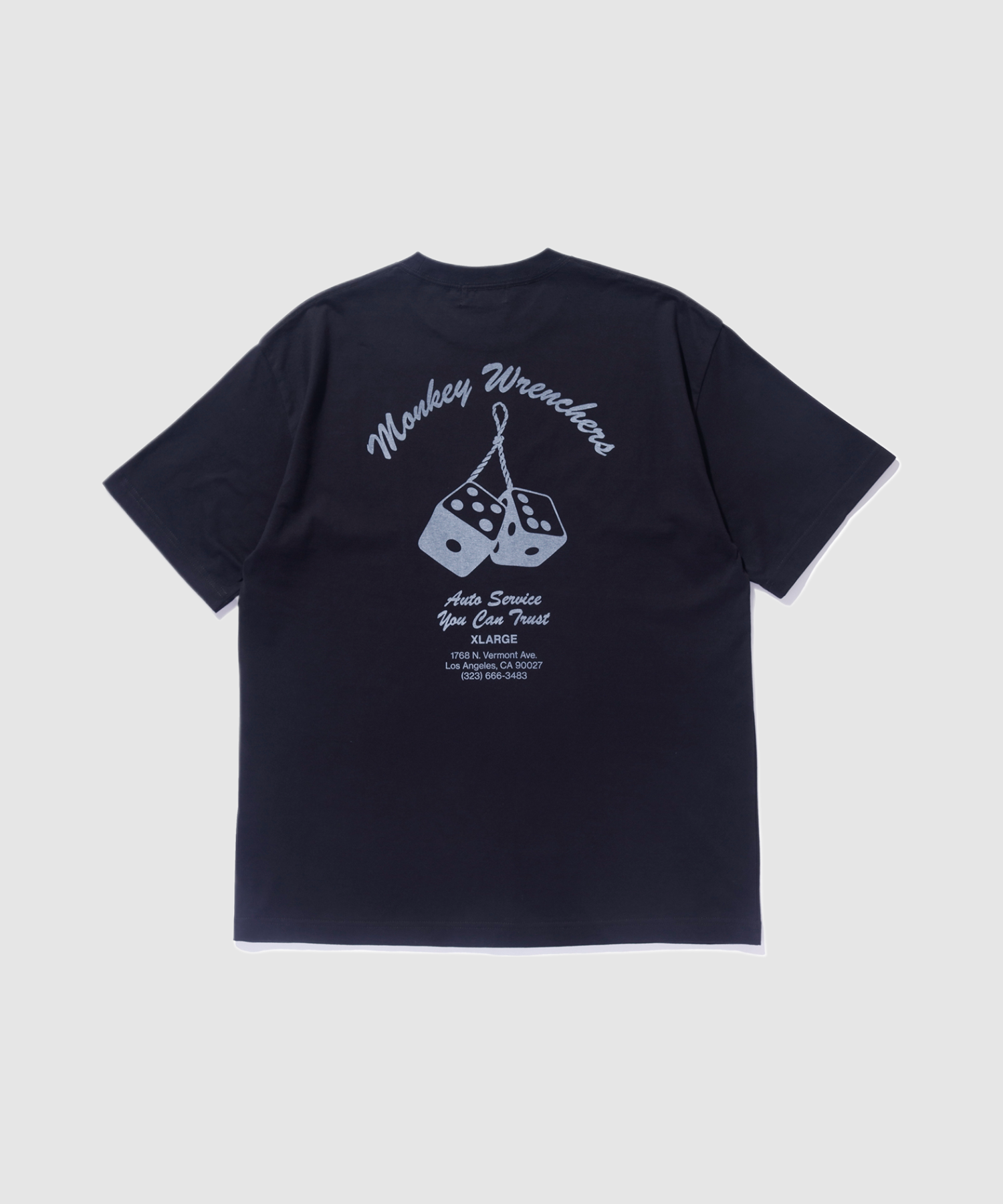 X-Large Monkey Wrenchers S/S Tee maglietta cotone