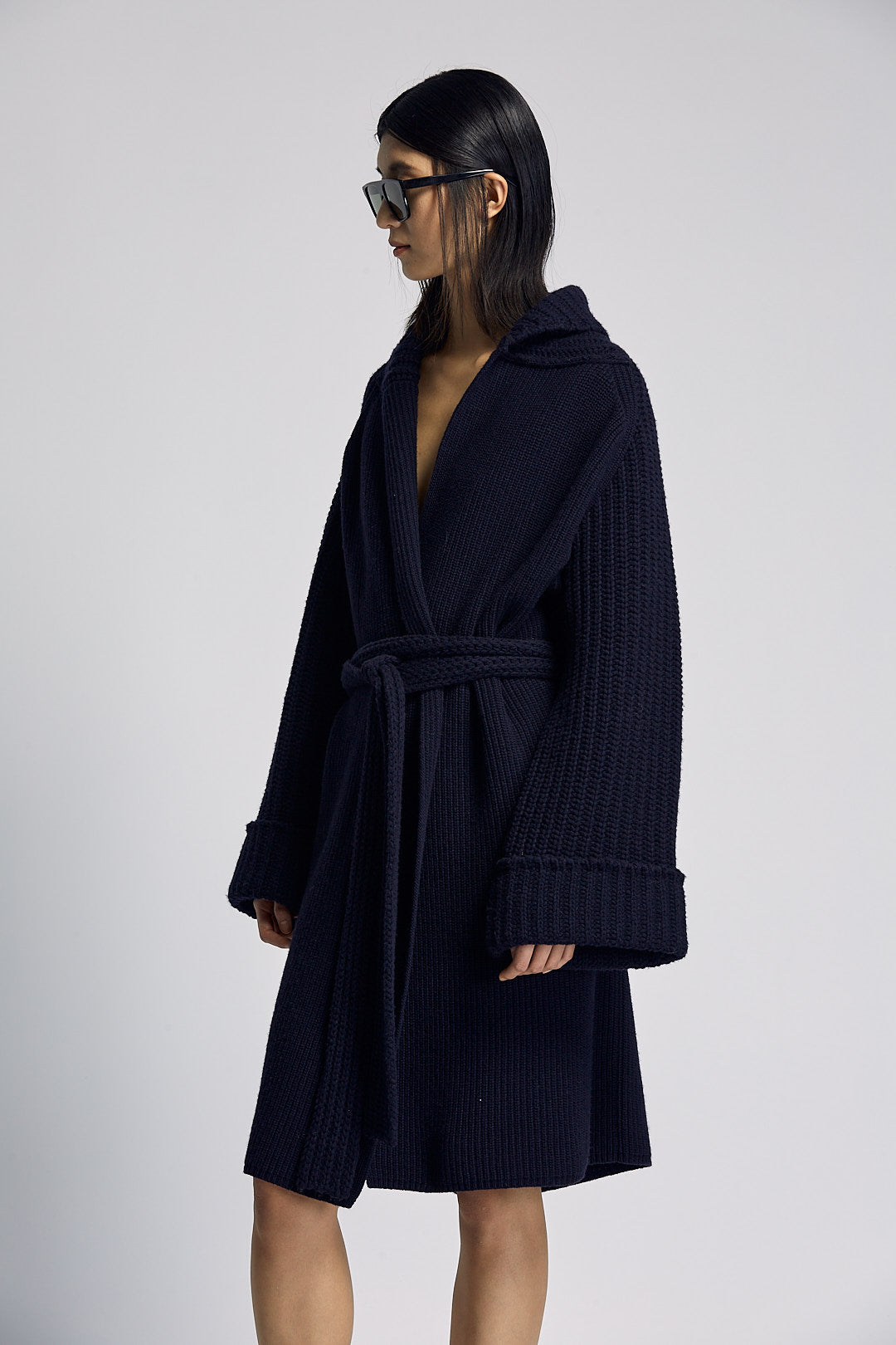 Sa Su Phi Sara cappotto taglia 40 blu navy