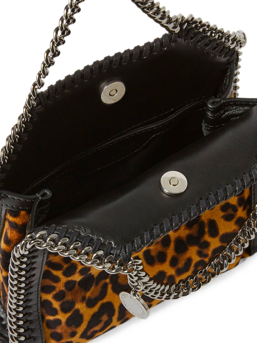 Stella McCartney 391698 borsa a mano leopard