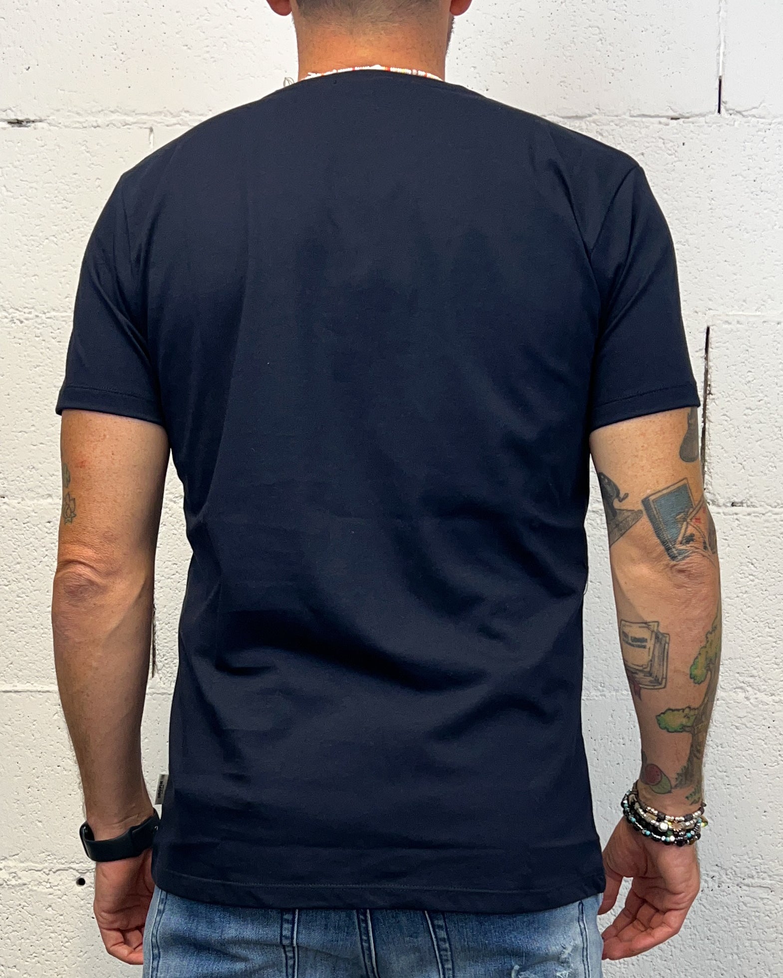ONLYONE Driver Race DROPIN t-shirt blu regolare