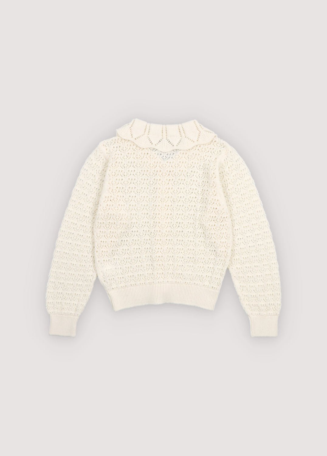 The New Society Rompi cardigan bambino Ecru 6y
