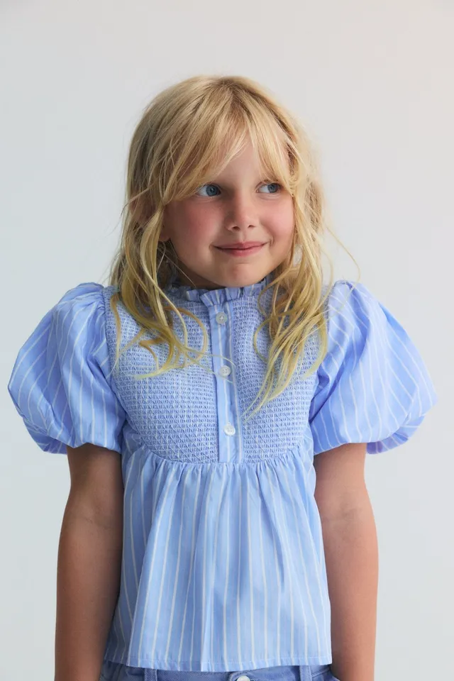 The New Society Ficus Blouse Ficus Stripes blusa righe