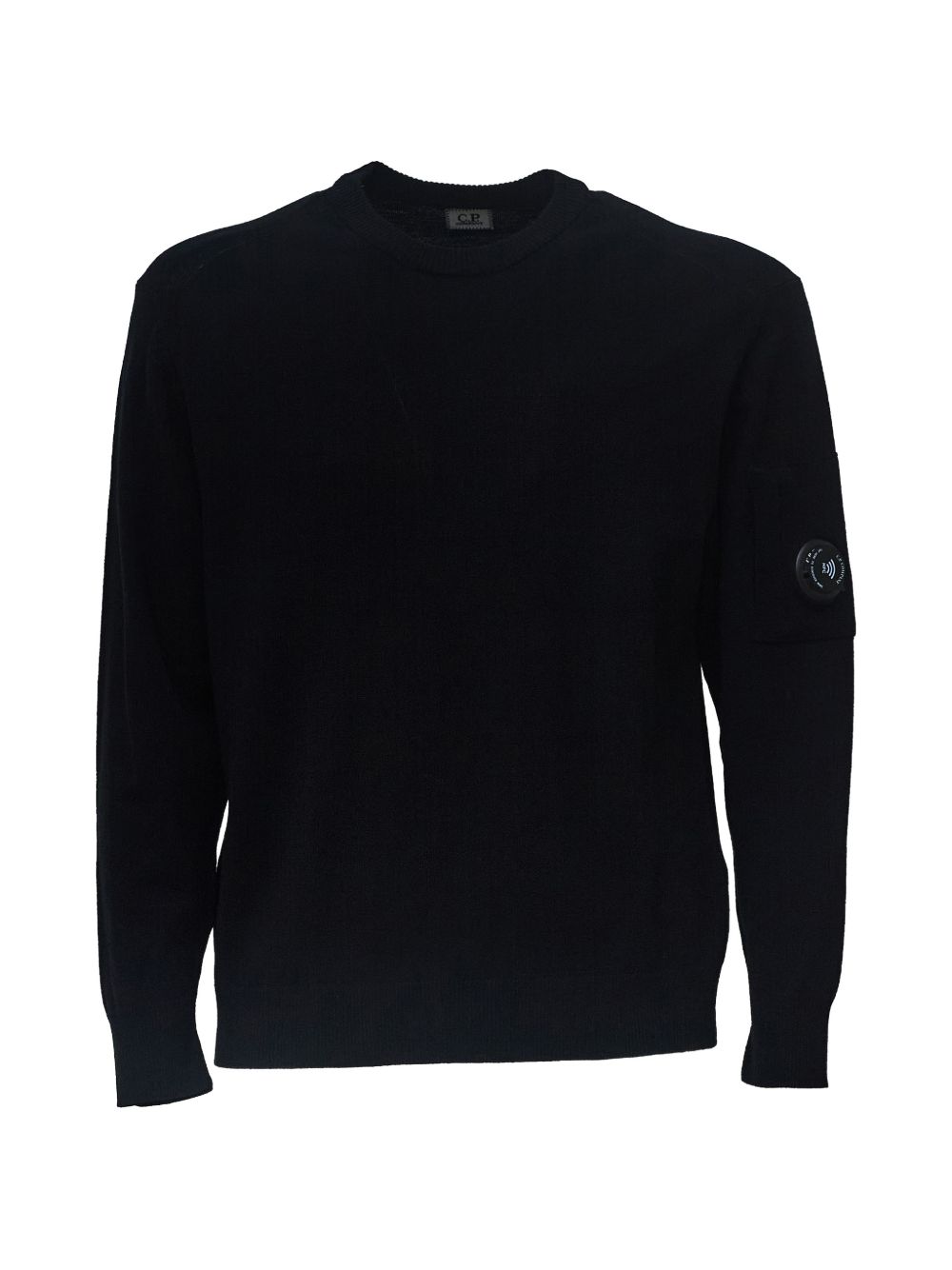 C.P. Company 21CMKN069A maglia nera cotone uomo