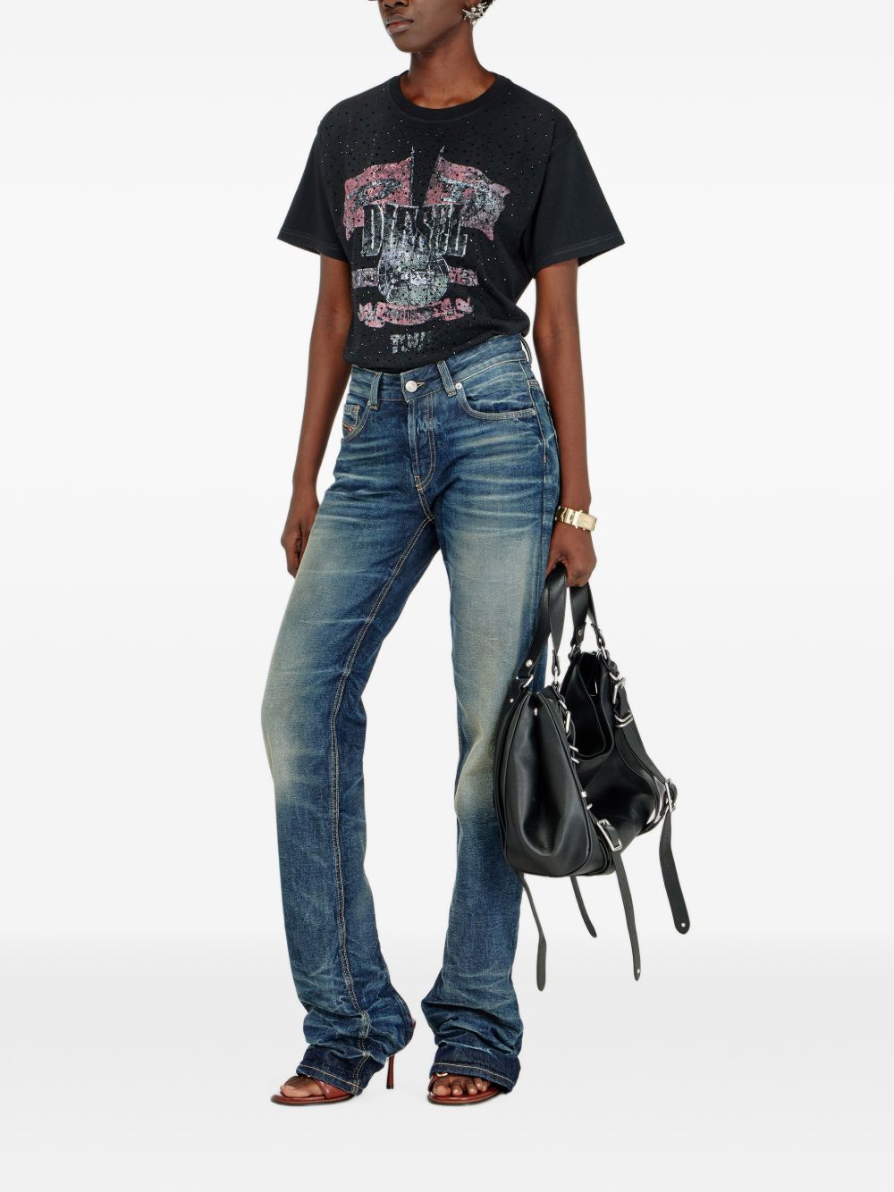 Diesel A25932 t-shirt donna invernale