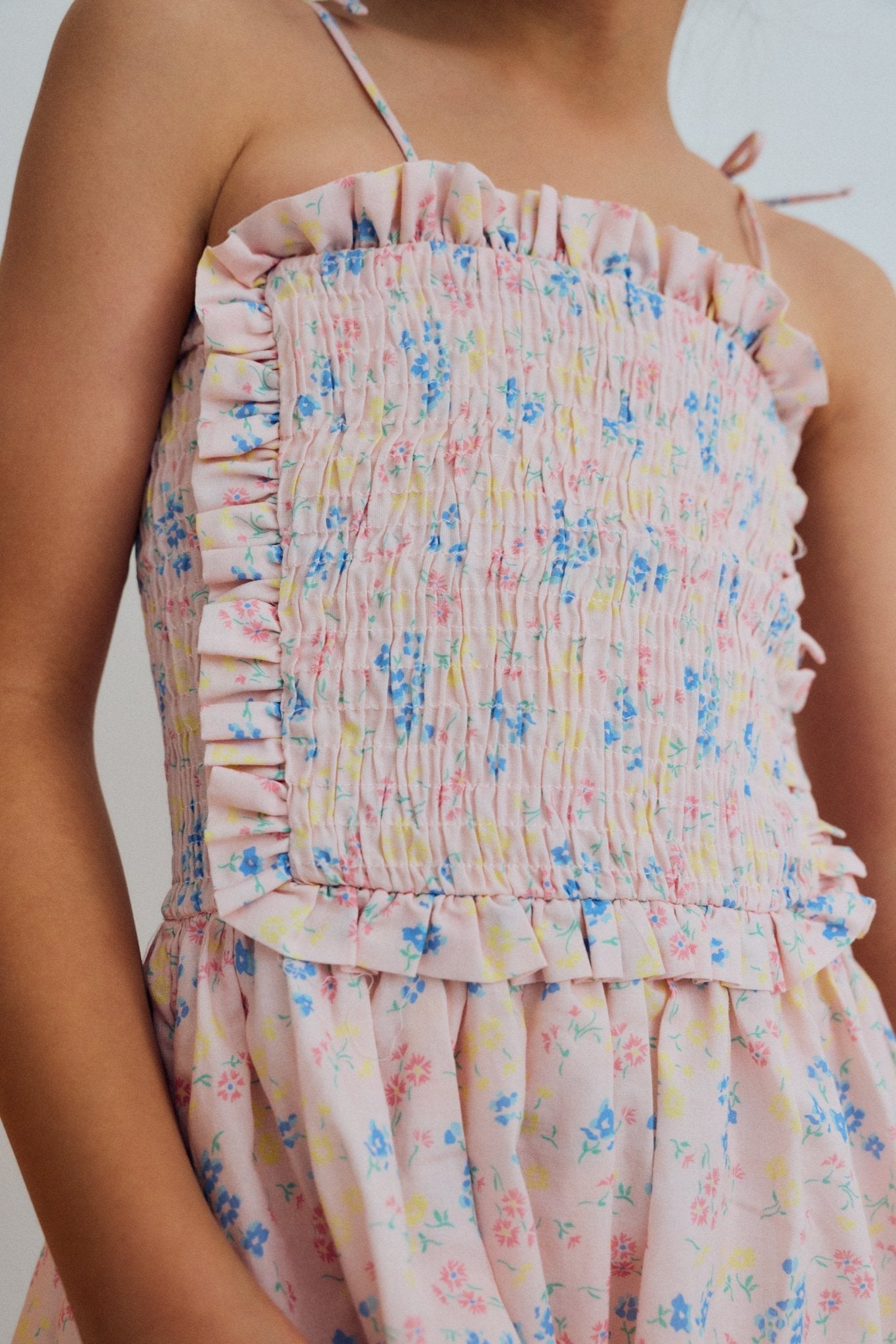The New Society Sabina Dress vestito bambina floreale