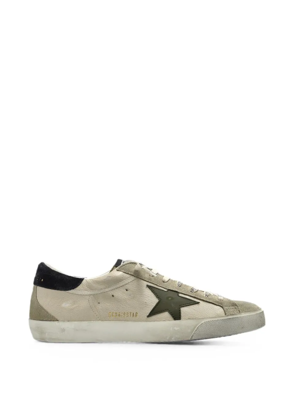Golden Goose Super-Star GMF00102 Sneakers Beige Uomo