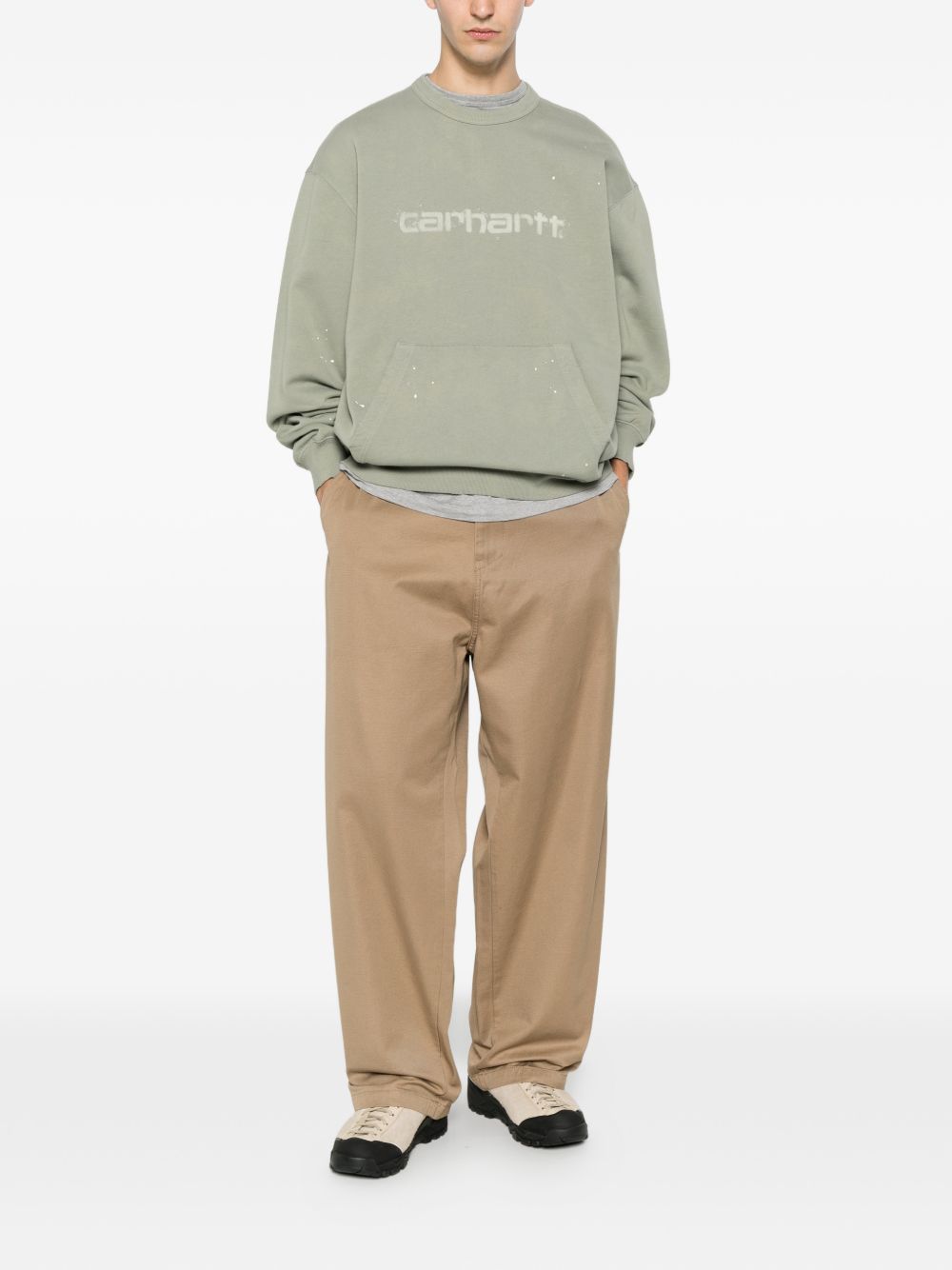 Carhartt I036312 pantaloni uomo Leather