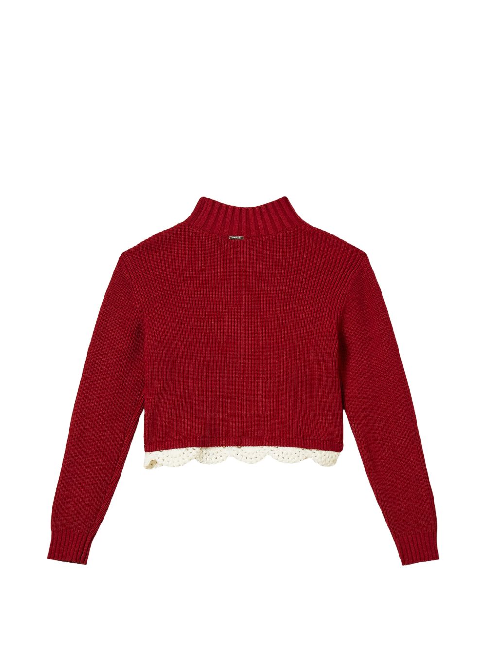 Twinset Girl 262GJ3080 maglia red ruby bambina