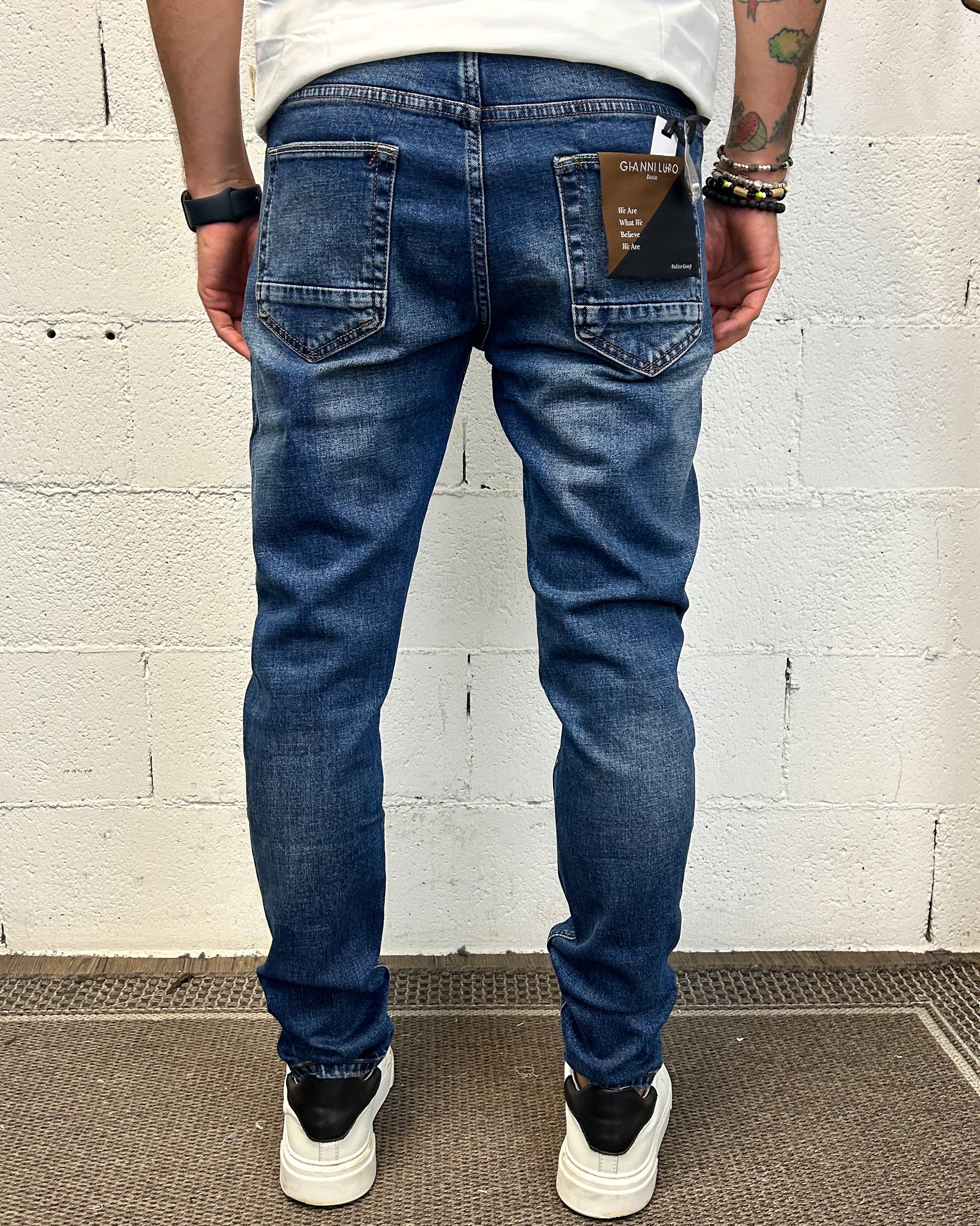 ONLYONE Bruce 102 Gianni Lupo jeans rainbow 44