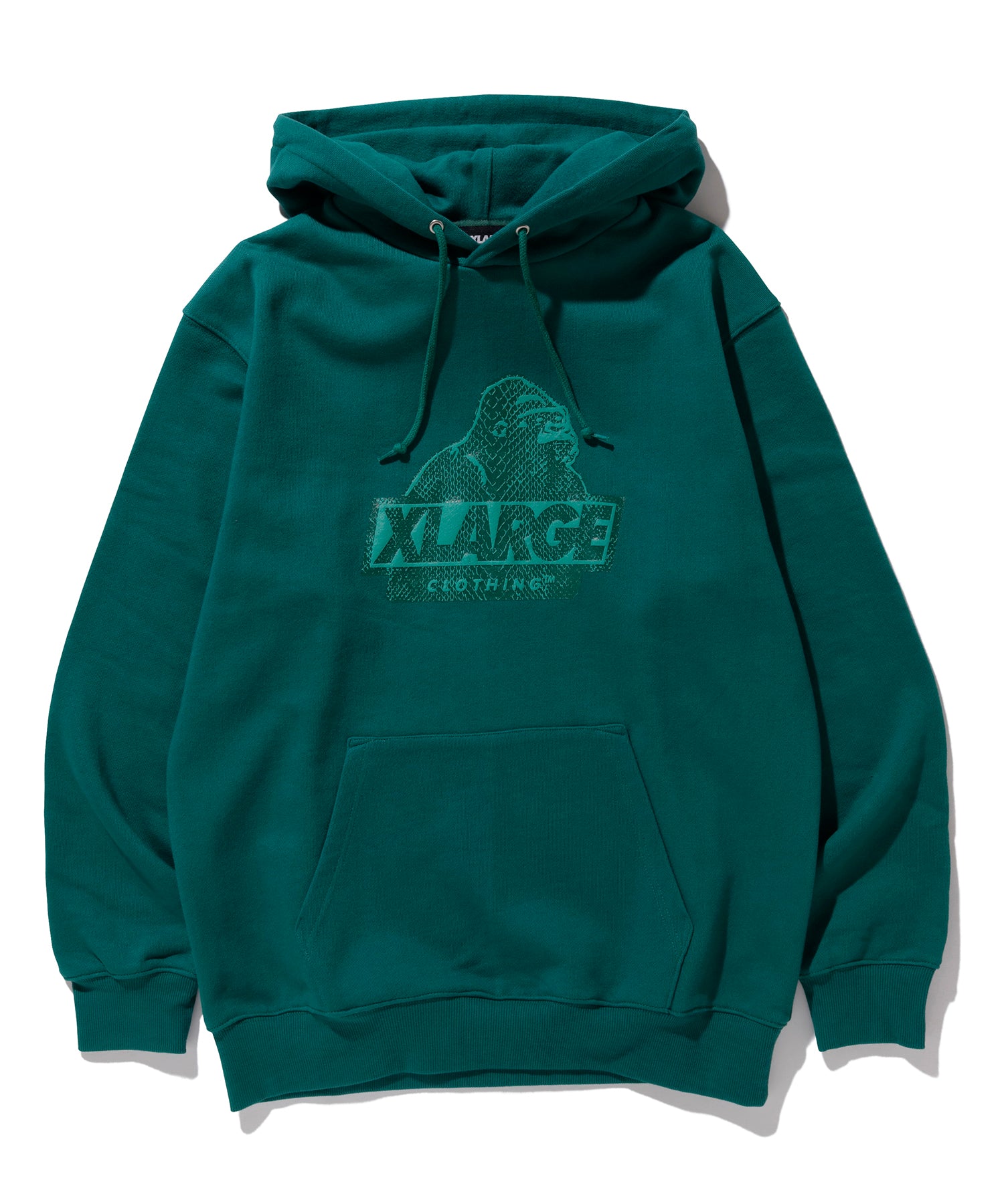 X-Large Python Slanted OG felpa cappuccio bianca S