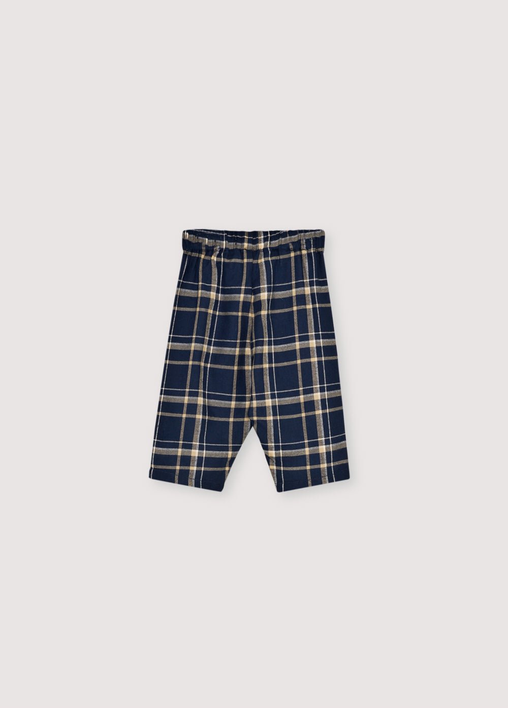 The New Society John Pantalone Neonato Quadri Blu 6M