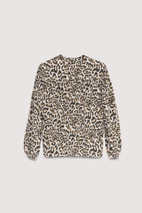 THE NEW SOCIETY Nelia Woman Blouse blusa leopardata lyocell