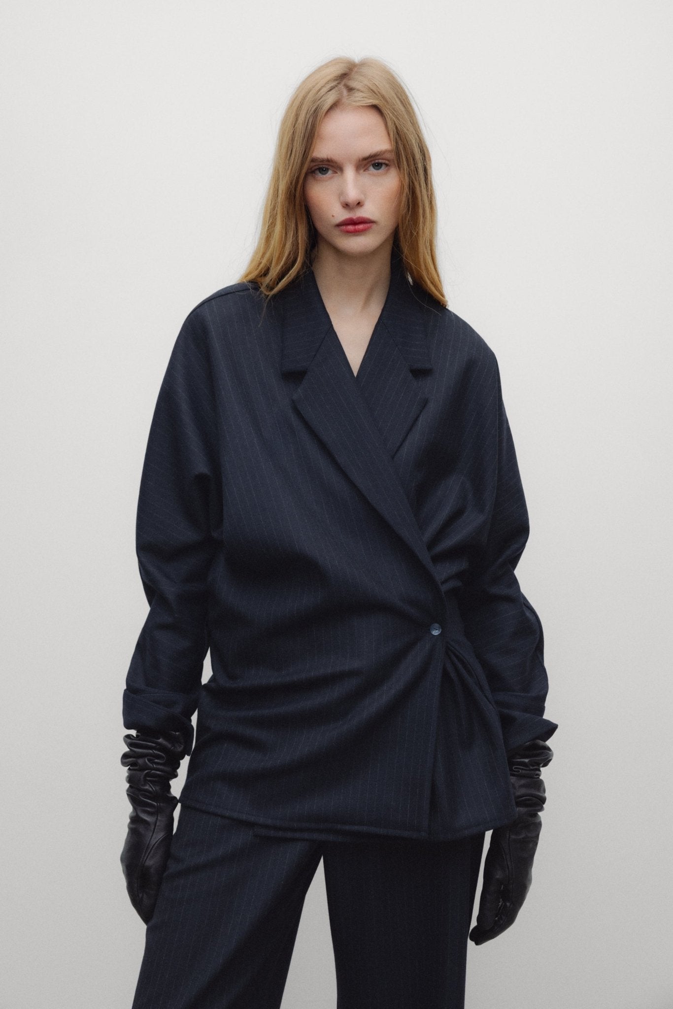 The New Society Faith blazer donna nero elasticizzato